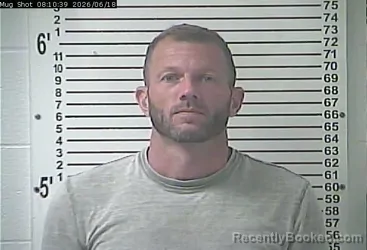 Mugshot of BRANDON JEFFERY DAVIS booked in Hardin County, Kentucky on June 18, 2026