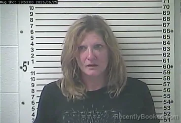 Mugshot of BRITTANY MARIE EVANS booked in Hardin County, Kentucky on June 25, 2026