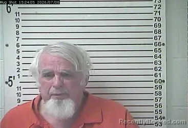 Mugshot of BOBBY ZENE GRIFFITH booked in Hardin County, Kentucky on July 8, 2026