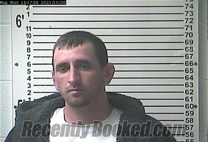 Booking photo from Hardin County, Kentucky