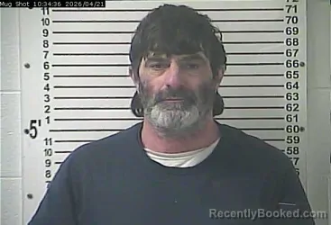 Mugshot of BRIAN SCOTT MOORE booked in Hardin County, Kentucky on April 21, 2026