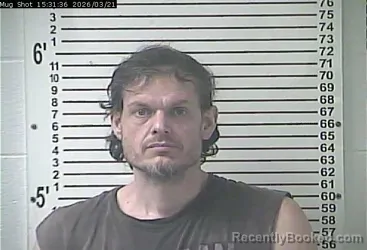 Mugshot of BRANDON DEAN PLOWMAN booked in Hardin County, Kentucky on March 21, 2026