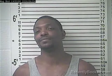 Mugshot of BORIS JEROME REID booked in Hardin County, Kentucky on June 24, 2026