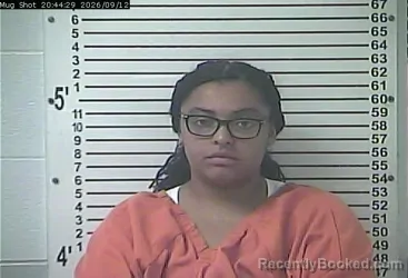 Mugshot of Brandy Nicole Spencer booked in Hardin County, Kentucky on September 12, 2026