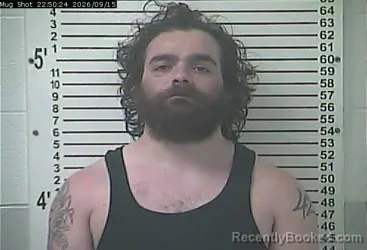Mugshot of Caleb James Allen booked in Hardin County, Kentucky on September 15, 2026