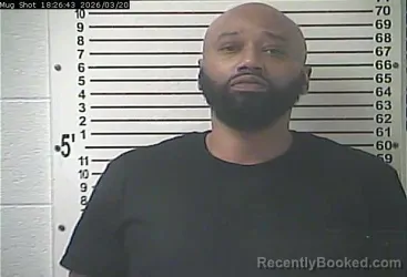 Mugshot of CORNELIOUS DWAYNE ALLEN booked in Hardin County, Kentucky on March 20, 2026