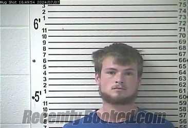 Booking photo from Hardin County, Kentucky
