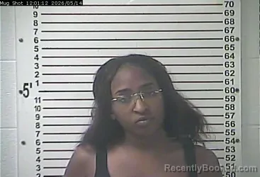 Mugshot of CEIRIA DESHAIE BARNETT booked in Hardin County, Kentucky on May 14, 2026