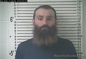 Mugshot of CLAYTON COLBY BUTTON booked in Hardin County, Kentucky on June 23, 2026
