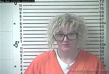 Mugshot of Chastity Marie Boothe booked in Hardin County, Kentucky on July 29, 2026