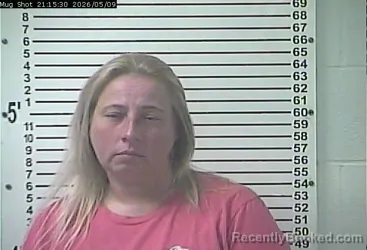 Mugshot of CRYSTAL RENEE BAILEY booked in Hardin County, Kentucky on May 9, 2026