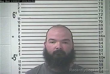 Mugshot of CURTIS LEE CURRY booked in Hardin County, Kentucky on June 26, 2026