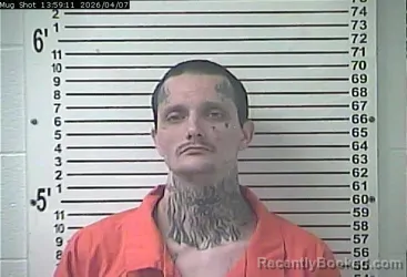 Mugshot of CHARLES ROBERT ALLEN CLARK booked in Hardin County, Kentucky on April 7, 2026