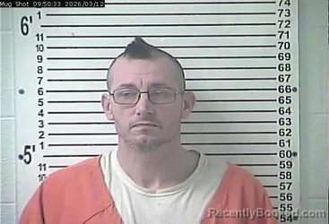 Mugshot of CHARLES ANTHONY CASEY booked in Hardin County, Kentucky on March 12, 2026