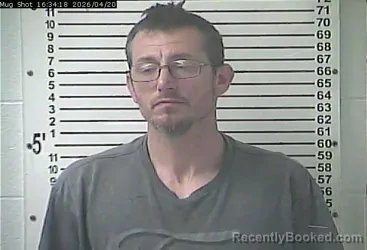 Mugshot of CHARLES ANTHONY CASEY booked in Hardin County, Kentucky on April 20, 2026