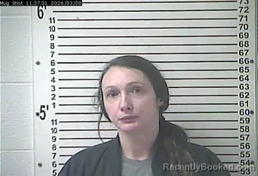 Mugshot of CAROLINE ANN FULKERSON booked in Hardin County, Kentucky on March 20, 2026