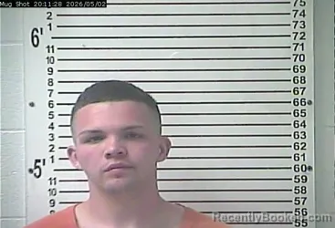 Mugshot of CAMERON MICHAEL GRAY booked in Hardin County, Kentucky on May 2, 2026