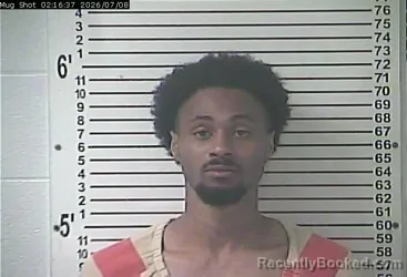 Mugshot of CARLOS RAMONE JONES booked in Hardin County, Kentucky on July 8, 2026