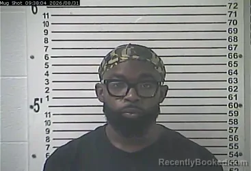 Mugshot of Carl Zivon Liggins booked in Hardin County, Kentucky on August 31, 2026