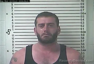 Mugshot of CASEY RAY LAWHORN booked in Hardin County, Kentucky on June 17, 2026