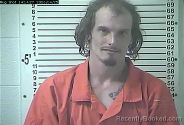 Mugshot of CHRISTOPHER RAYMOND JOSEPH MITCHELL booked in Hardin County, Kentucky on April 25, 2026