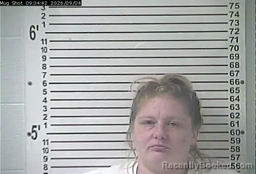 Mugshot of Crystal Dawn Rutherford booked in Hardin County, Kentucky on September 4, 2026