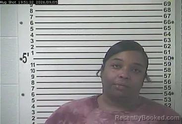 Mugshot of Chelsea Michelle Thompson booked in Hardin County, Kentucky on September 5, 2026
