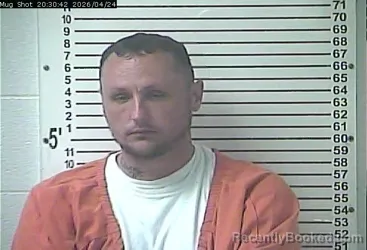 Mugshot of CASEY ADAM TUCKER booked in Hardin County, Kentucky on April 24, 2026