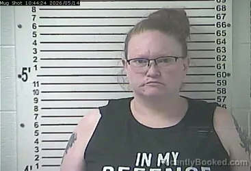 Mugshot of CRYSTAL MARIE THOMASON booked in Hardin County, Kentucky on May 14, 2026