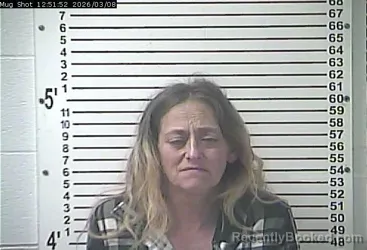 Mugshot of CHRISTON JACKIE WILLIAMS booked in Hardin County, Kentucky on March 8, 2026