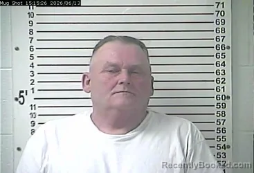 Mugshot of CHARLES WAYNE WALL booked in Hardin County, Kentucky on June 13, 2026