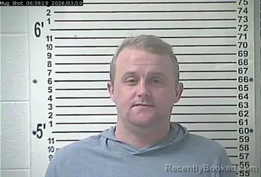 Mugshot of COREY ANDREW TAYLOR YOUNG booked in Hardin County, Kentucky on March 10, 2026