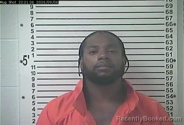 Mugshot of Demarik Maurice Ballard booked in Hardin County, Kentucky on September 6, 2026