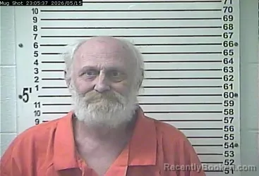 Mugshot of DAVID KEITH BUTLER booked in Hardin County, Kentucky on May 15, 2026