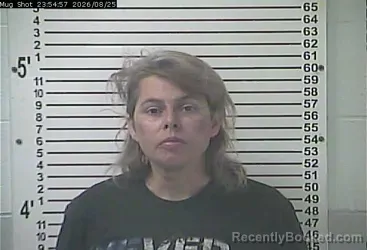 Mugshot of Danielle Nicole Duke booked in Hardin County, Kentucky on August 26, 2026