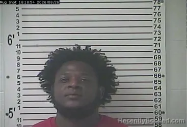 Mugshot of Daniel Dewayne Frazier booked in Hardin County, Kentucky on August 26, 2026