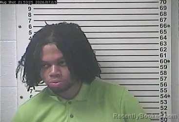 Mugshot of DANIEL LEWIS MARTIN booked in Hardin County, Kentucky on July 15, 2026
