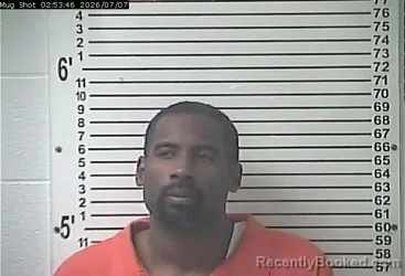 Mugshot of DEANGELO MARTEZ MCCONICO booked in Hardin County, Kentucky on July 7, 2026