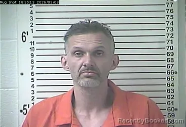 Mugshot of DERRICK ALDINE MALONE booked in Hardin County, Kentucky on March 8, 2026