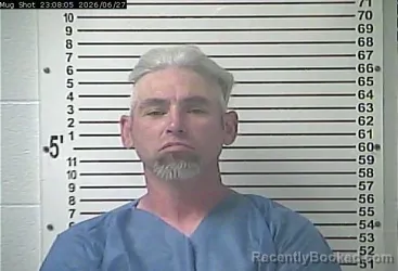 Mugshot of DAVID JOSEPH RHODES booked in Hardin County, Kentucky on June 27, 2026