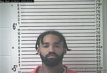 Mugshot of DEVONTAE JAMES SIPPS booked in Hardin County, Kentucky on March 17, 2026