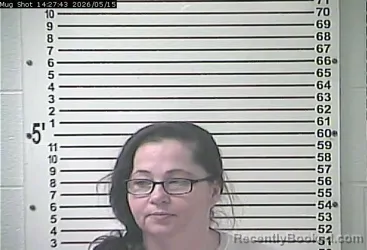 Mugshot of DELORIS JEANANN SCAMAHORNE booked in Hardin County, Kentucky on May 15, 2026