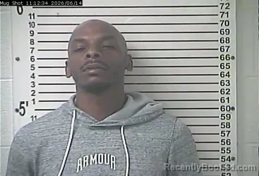 Mugshot of DEDRICK DEWON VARNER booked in Hardin County, Kentucky on June 14, 2026