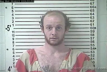 Mugshot of EAON ELMORE booked in Hardin County, Kentucky on March 9, 2026