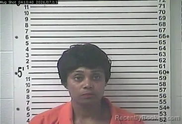 Mugshot of EQUETTA DELORES ROGERS booked in Hardin County, Kentucky on July 13, 2026