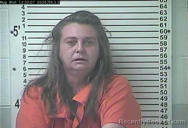 Mugshot of EVELYN JO WILKERSON booked in Hardin County, Kentucky on June 13, 2026