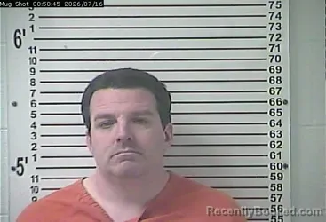 Mugshot of GUY BRANDON CURTIS booked in Hardin County, Kentucky on July 16, 2026