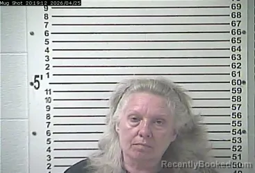 Mugshot of GAILYN GESINE FREDENBURG booked in Hardin County, Kentucky on April 25, 2026