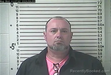 Mugshot of GENE VERNON LEYK booked in Hardin County, Kentucky on June 5, 2026