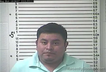 Mugshot of GILMER PEREZ MARTINEZ booked in Hardin County, Kentucky on May 13, 2026